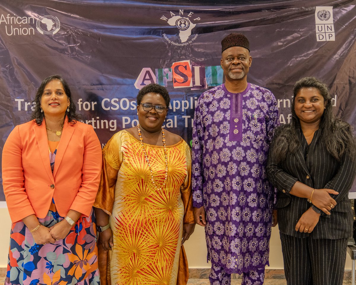 I was Honoured to Open the African Facility to Support Inclusive Transitions (AFSIT) dialogue with CSO leaders from across the continent to elaborate on how to Apply Early Warning to support Inclusive Political Transitions. I emphasized the essential role of CSOs to anticipate