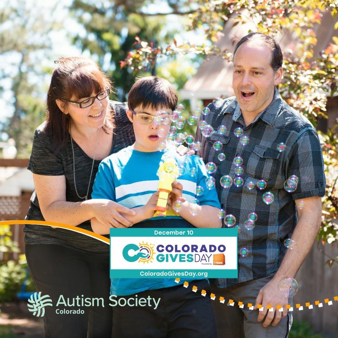AutismColorado's tweet image. 🎉 Family Events that Matter 
We organize family-friendly events like Bubble Bash, sensory-friendly county fairs, Nuggets games, and more! Your support helps! Colorado Gives Day is December 10

🌈 #FamilyFun #SensoryFriendly #AutismEvents #ColoradoGivesDay