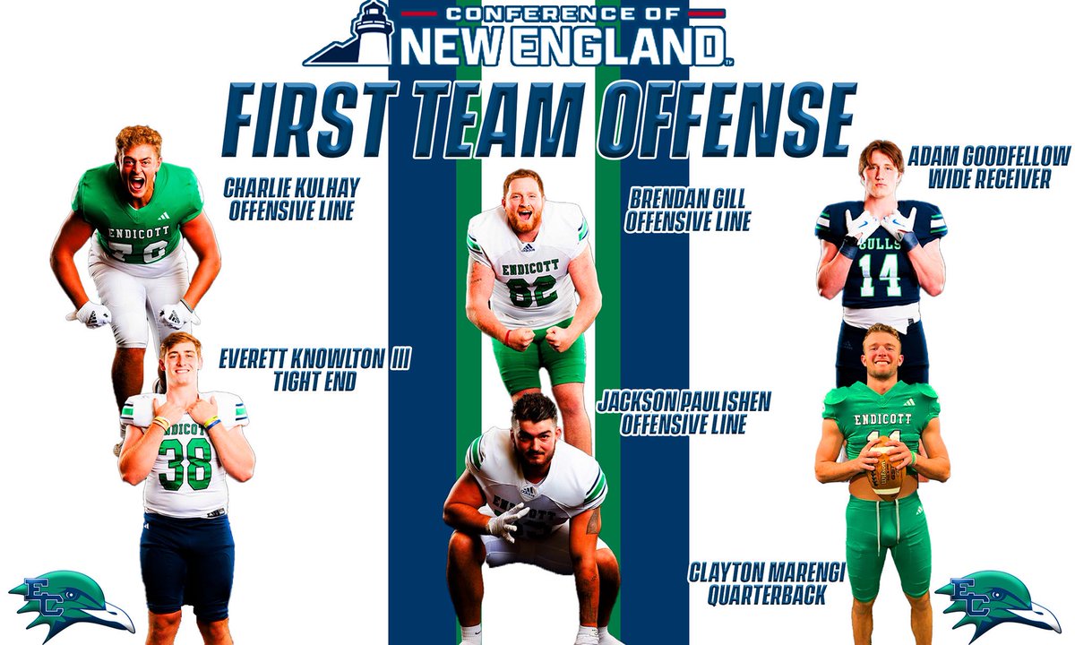 Endicott College Football tweet media