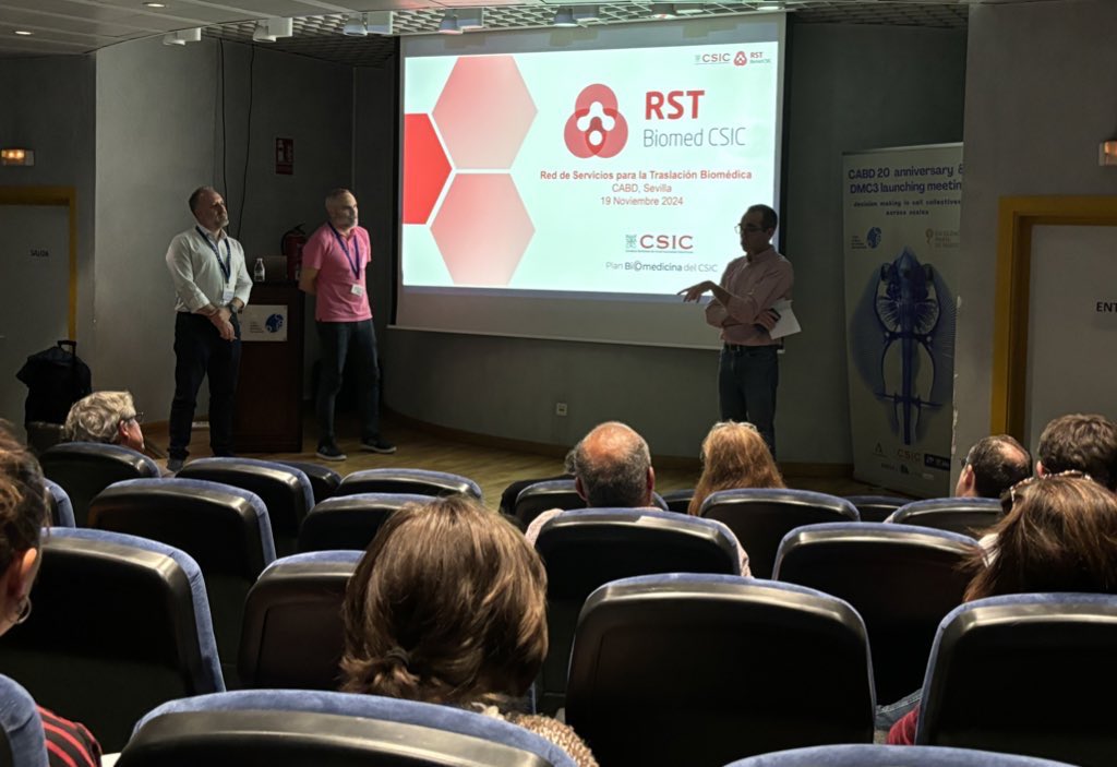 Centro Andaluz de Biología del Desarrollo (@cabd_upo_csic) on Twitter photo <a href="/RSTBiomed_CSIC/">RST Biomed CSIC</a> <a href="/CSIC/">CSIC</a> <a href="/eduolpe/">Eduardo Oliver</a> <a href="/jesusma20810198/">Jesus M De La Fuente</a> <a href="/ibis_sevilla/">IBiS</a> <a href="/cicCartuja/">cicCartuja</a> <a href="/cabimer/">Cabimer</a> <a href="/IQM_CSIC/">IQM_CSIC</a> @AragonCsic Gracias <a href="/eduolpe/">Eduardo Oliver</a> & <a href="/jesusma20810198/">Jesus M De La Fuente</a> por venir por el #CABD y dar a conocer la misión de <a href="/RSTBiomed_CSIC/">RST Biomed CSIC</a>! 💪🏼👏🏻 <a href="/RSTBiomed_CSIC/">RST Biomed CSIC</a> <a href="/CSIC/">CSIC</a> <a href="/eduolpe/">Eduardo Oliver</a> <a href="/jesusma20810198/">Jesus M De La Fuente</a> <a href="/ibis_sevilla/">IBiS</a> <a href="/cicCartuja/">cicCartuja</a> <a href="/cabimer/">Cabimer</a> <a href="/IQM_CSIC/">IQM_CSIC</a> @AragonCsic Gracias <a href="/eduolpe/">Eduardo Oliver</a> & <a href="/jesusma20810198/">Jesus M De La Fuente</a> por venir por el #CABD y dar a conocer la misión de <a href="/RSTBiomed_CSIC/">RST Biomed CSIC</a>! 💪🏼👏🏻