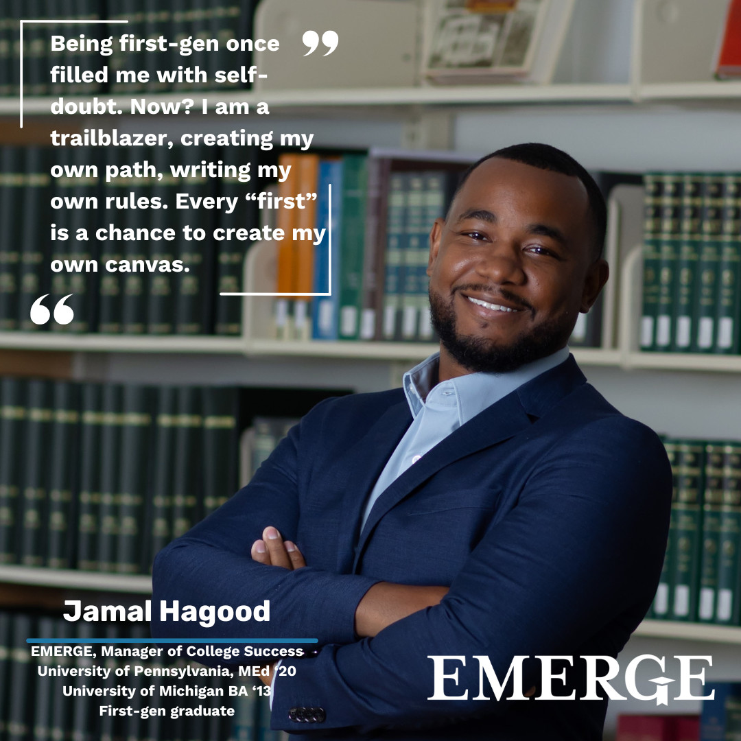 emergevillage's tweet image. First-Gen College Celebration Day may be over, but at EMERGE, we support first-gen students every day. 💙 89% of our scholars will be the first in their families to graduate college.

#FirstGenProud #EmergeScholars
