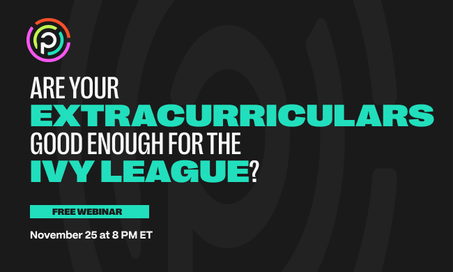 Last second opportunity to share, one of <a href="/SOAlumniNetwork/">Science Olympiad</a> 's sponsors "Prequel" is offering a free seminar about Ivy League school applications and how to use activities (such as SO!) to bolster students' resumes

Seminar is Mon 11/25,  signup link below!
joinprequel.com/events/worldcl…