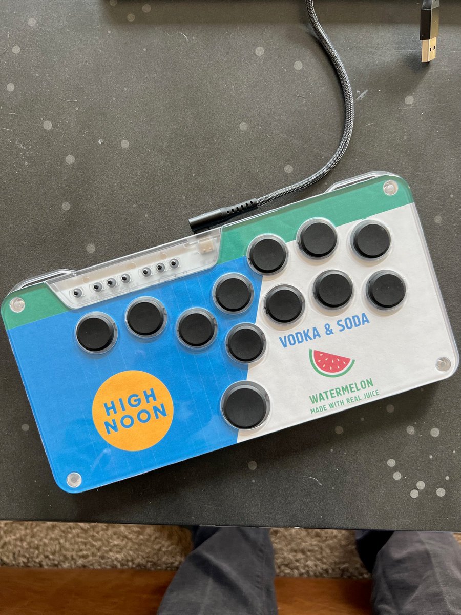 jackrockstar_'s tweet photo. @fightstickart My old and new ones https://t.co/5BXyoGv9wh