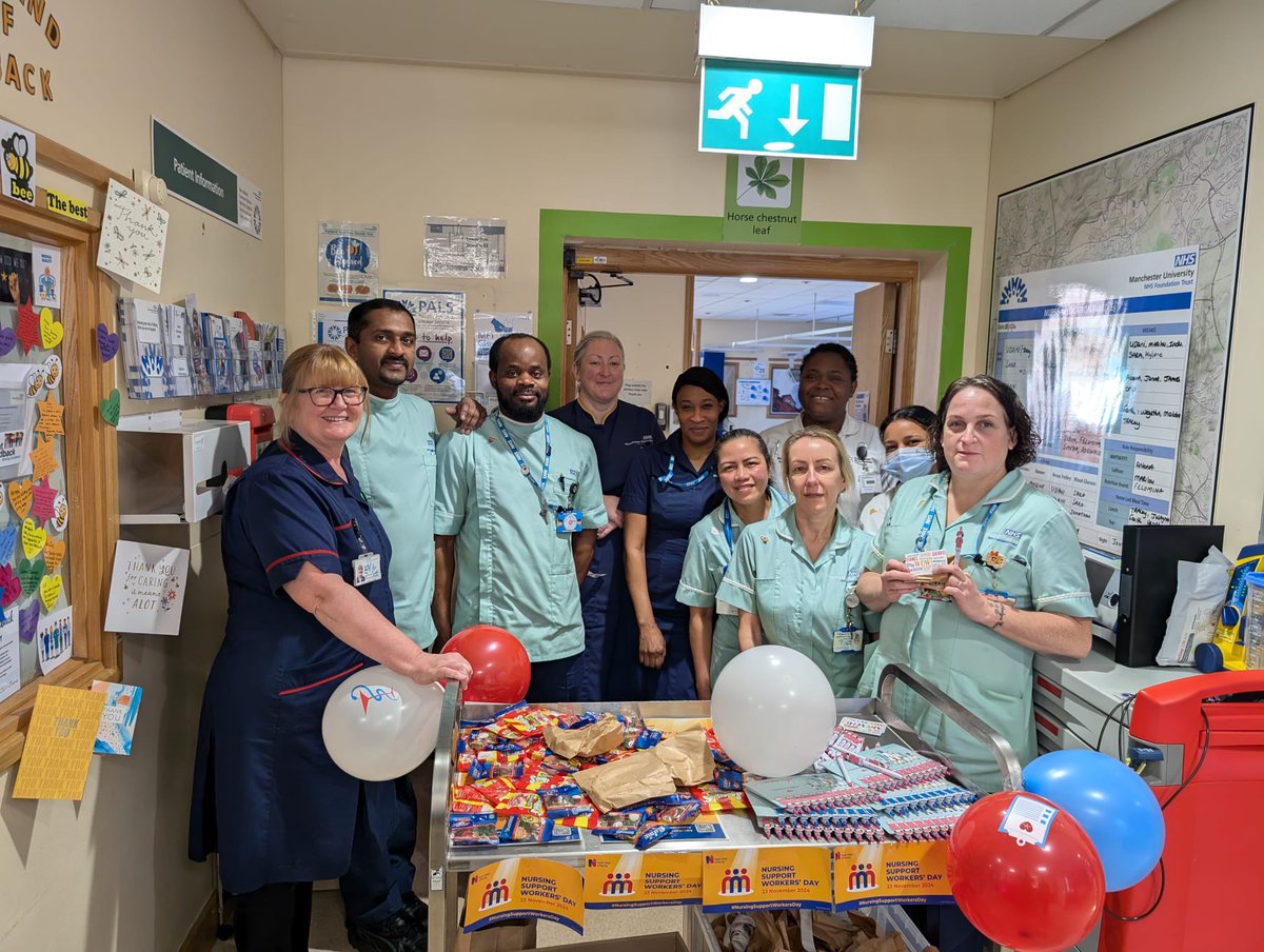 Jess Melia (@meliajess) on Twitter photo Early celebration for all our support workers across medicine today! Thankyou for everything you all do, each and every day for our patients! <a href="/NorthMcrGH_NHS/">North Manchester General Hospital</a> <a href="/sarah_annsankey/">Sarah ann Sankey</a> <a href="/Sarahslicker1/">Sarah slicker</a> @MrsHMR83 <a href="/LynneBanno49142/">Lynne Bannon</a> <a href="/shezza1969/">Sherryl Thomas</a> <a href="/kirstie_weeks/">Kirstie Salthouse</a> <a href="/jane789howarth1/">@jane789howarth</a> <a href="/theRCN/">The RCN</a> Early celebration for all our support workers across medicine today! Thankyou for everything you all do, each and every day for our patients! <a href="/NorthMcrGH_NHS/">North Manchester General Hospital</a> <a href="/sarah_annsankey/">Sarah ann Sankey</a> <a href="/Sarahslicker1/">Sarah slicker</a> @MrsHMR83 <a href="/LynneBanno49142/">Lynne Bannon</a> <a href="/shezza1969/">Sherryl Thomas</a> <a href="/kirstie_weeks/">Kirstie Salthouse</a> <a href="/jane789howarth1/">@jane789howarth</a> <a href="/theRCN/">The RCN</a>