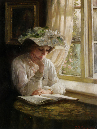 arte_angela's tweet photo. THOMAS BENJAMIN KENINGTON
Pintor Inglés
1857-1916
"Una Señora Leyendo en la Ventana" https://t.co/pagVqpQU4D
