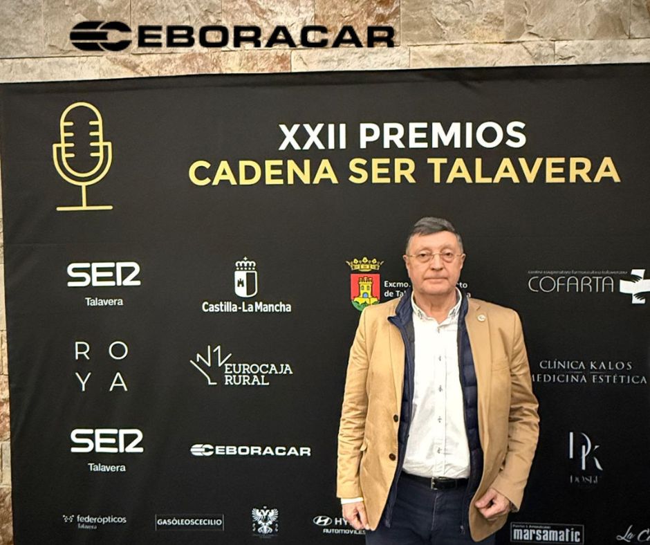 EBORACAR's tweet image. Eboracar estuvo presente en los XXII Premios Cadena SER Talavera 2024. Felicitamos a todos los premiados por su destacada labor y agradecemos a Cadena SER Talavera por su compromiso con nuestra comunidad.

#Eboracar #PremiosCadenaSER #Talavera