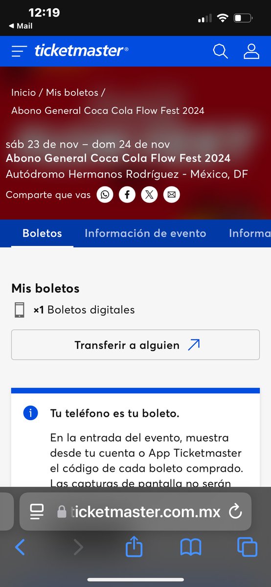 AAbbrriiLLLL's tweet photo. Hola se vende boleto para los dos días del #Flowfest se transfiere a cuenta ticket máster https://t.co/76zDBBbz0O