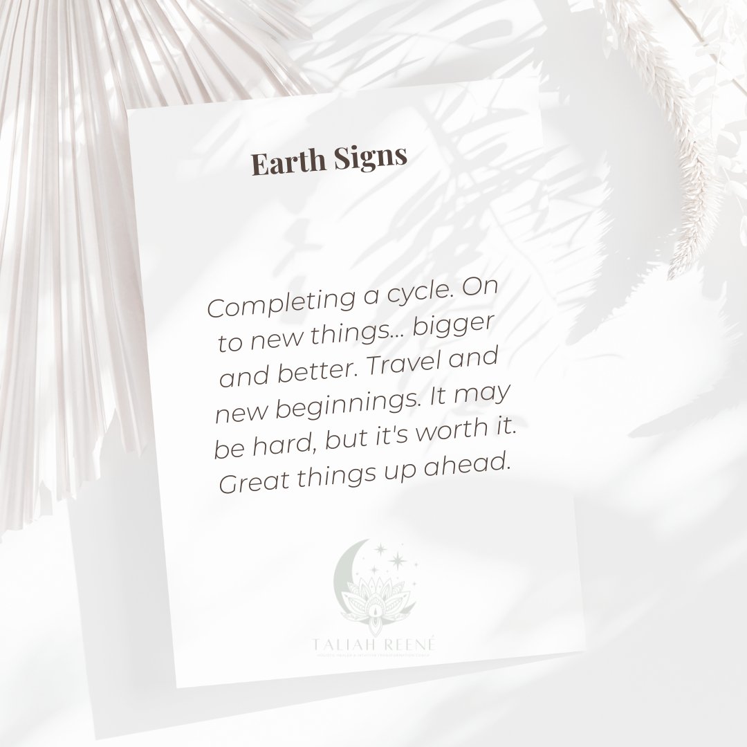 taliahreene's tweet photo. 🌎EARTH SIGNS - Virgo, Taurus, Capricorn
Completing a cycle. On to new things... bigger and better. Travel and new beginnings. It may be hard, but it's worth it. Great things up ahead.
#weekendvibes #earthsigns #virgohoroscope #taurushoroscope #capricornhoroscope https://t.co/YlbMKJB7zi