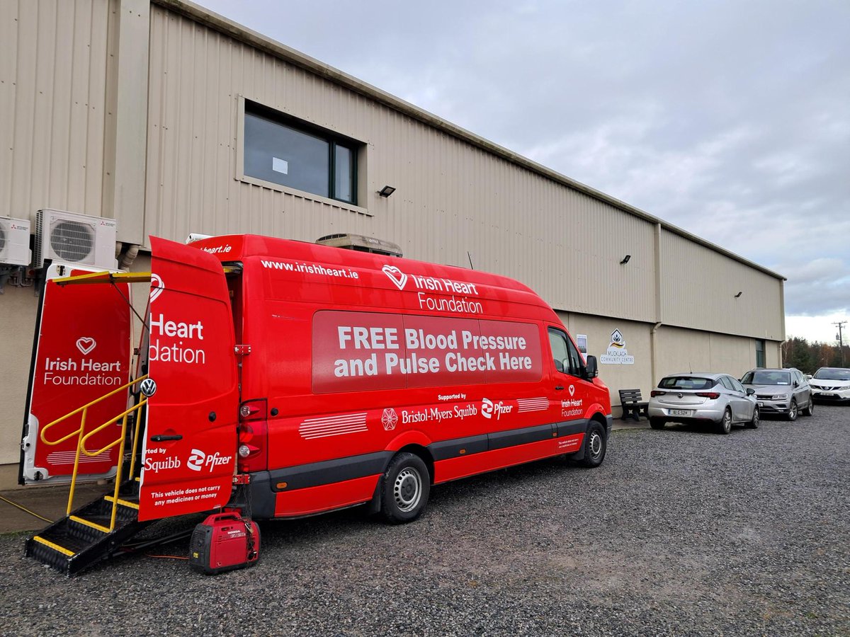 Irish Heart Foundation (@irishheart_ie) on Twitter photo This week we were delighted to attend and offer free heart health checks to all those at the <a href="/IrishSheds/">Irish Men's Sheds Association</a> conference and Shedfest in Offaly.
It was great to work with <a href="/MartyMofficial/">Marty Morrissey</a> again too. This week we were delighted to attend and offer free heart health checks to all those at the <a href="/IrishSheds/">Irish Men's Sheds Association</a> conference and Shedfest in Offaly.
It was great to work with <a href="/MartyMofficial/">Marty Morrissey</a> again too.