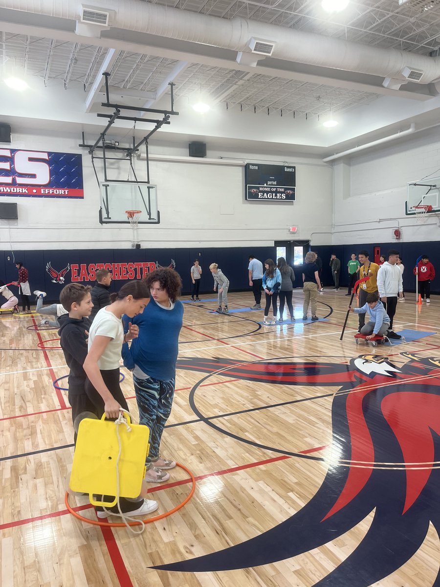 Cooperative game play this morning! Love seeing these middle schoolers work together. #Leadership #Cooperation #teambuilding