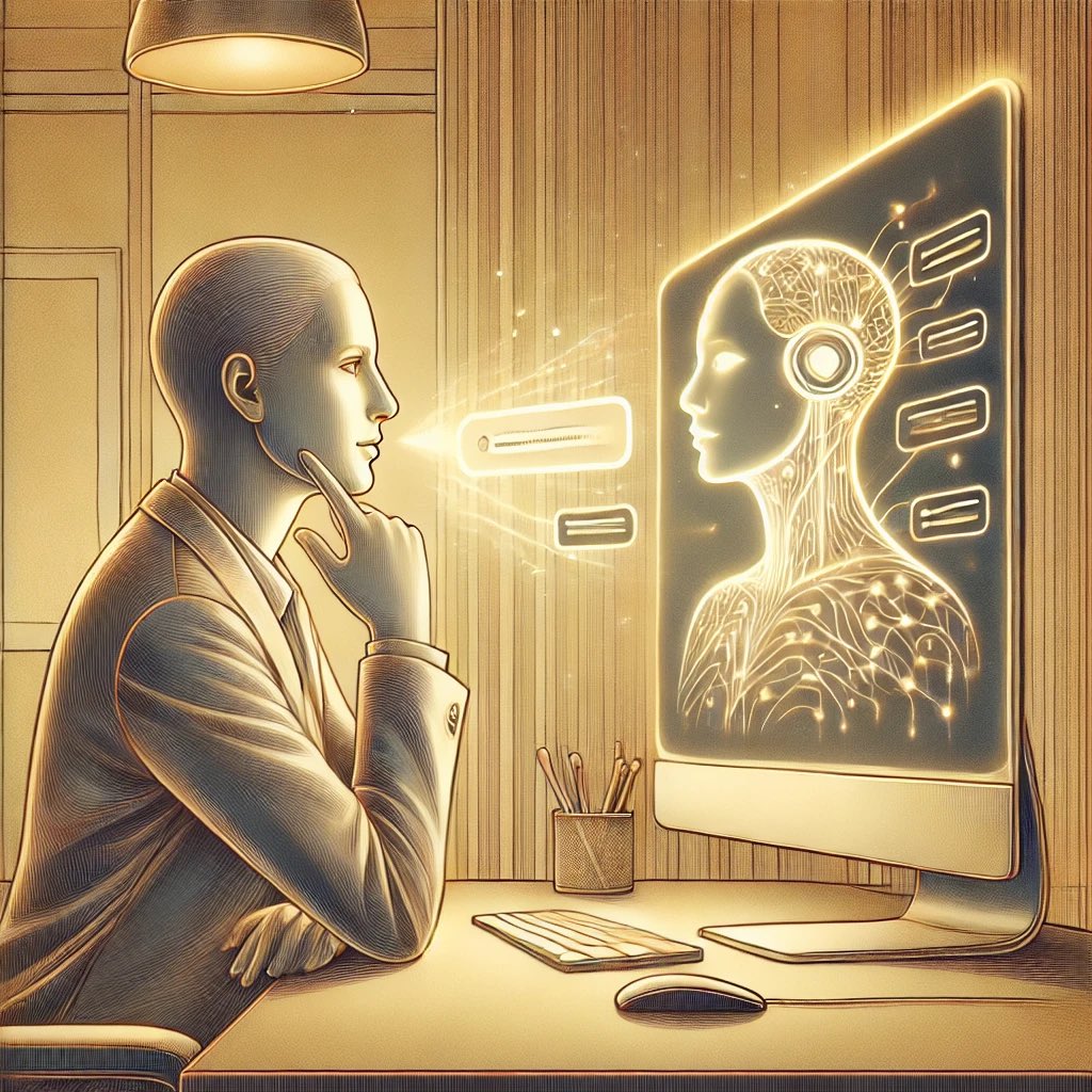 psychedelogy's tweet photo. Interacting with #AI reveals how you treat yourself. When it misses the mark, do you lash out or show patience? Being mean to AI doesn’t hurt it—it shapes you, reinforcing frustration. Next time, pause. #Breathe. The lesson isn’t about the AI—it’s about you. https://t.co/vODT0IXwDZ