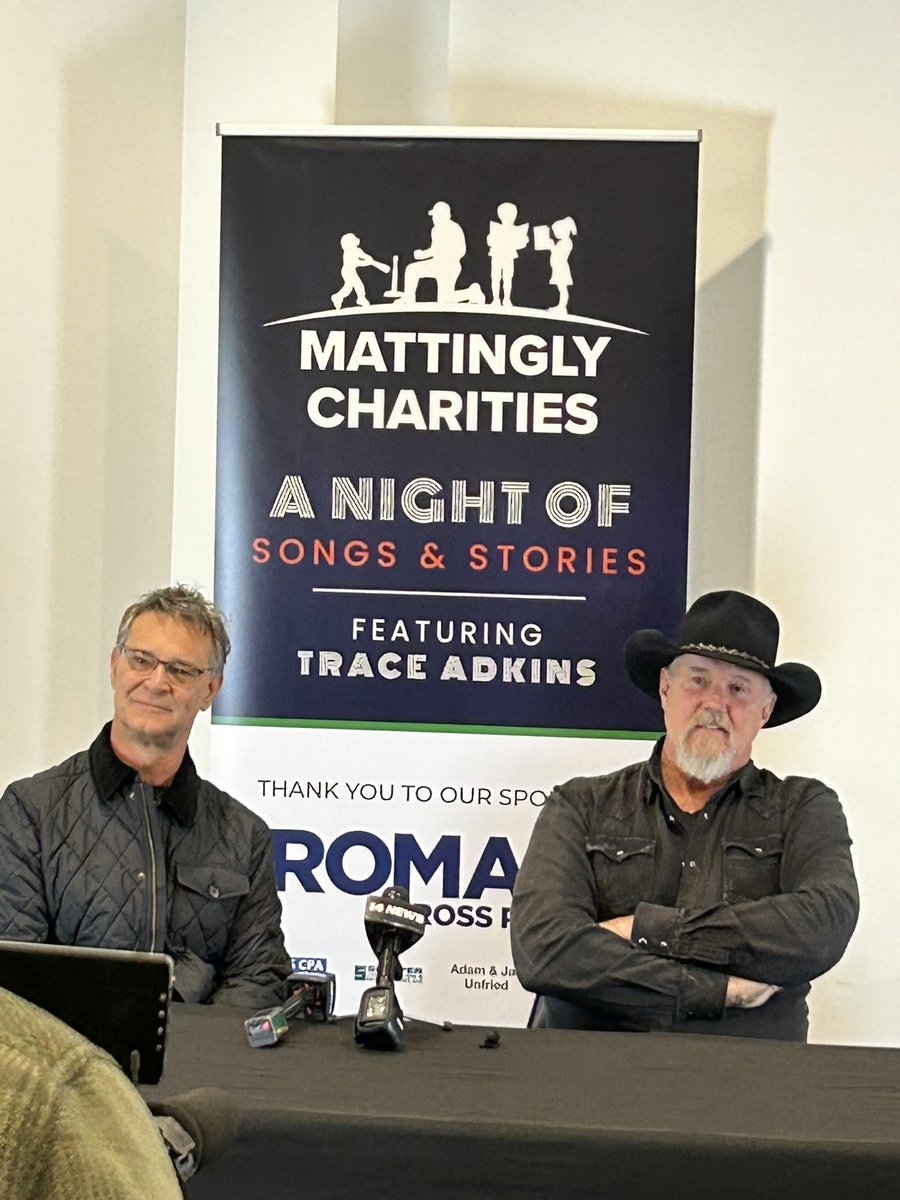 Last night, Trace performed for the nonprofit Mattingly Charities (<a href="/MattinglyChrty/">Mattingly Charities</a>) The “Find a Way” event donates all proceeds from the concert to youth through educational/social devel programs and athletic programs.

Thank you to Don Mattingly- It was a great night!