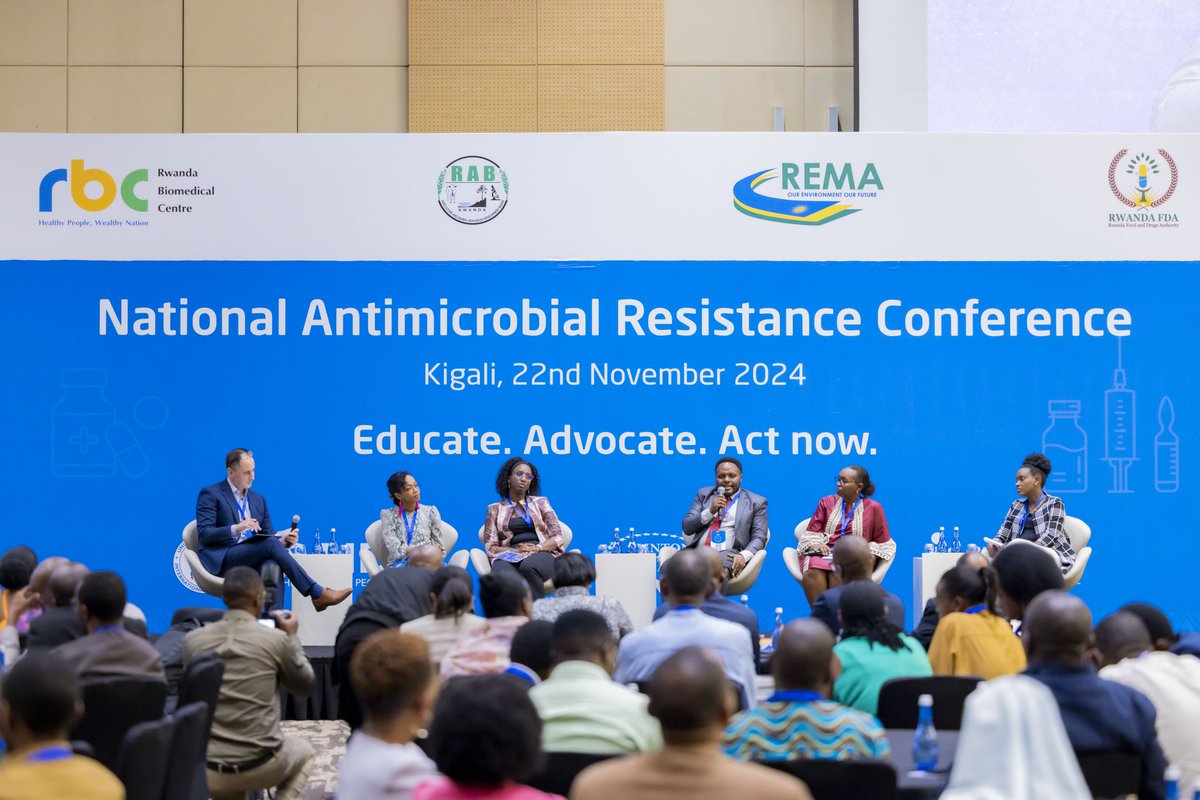 JhpiegoRwanda's tweet photo. Today, Jhpiego joined @RBCRwanda, policy makers,researchers and other stakeholders in the health sector for the National Conference on Antimicrobial Resistance (#AMR) themed: "Educate.Advocate.Act Now", to catalyze multisectoral response to the growing challenge of AMR.
#WAAW2024 https://t.co/sgDFLfh7rn