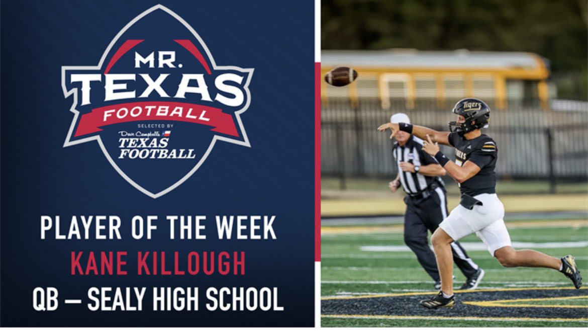 Greg Cranfill (@cranfillgreg) on Twitter photo Let’s go!!!
<a href="/KKillough_2026/">Kane Killough</a>
<a href="/RecruitSealyAth/">Sealy Tigers Football</a>
<a href="/SealyAthletics/">Sealy Tiger Athletics</a>
texasfootball.com/mr-texas-footb… Let’s go!!!
<a href="/KKillough_2026/">Kane Killough</a>
<a href="/RecruitSealyAth/">Sealy Tigers Football</a>
<a href="/SealyAthletics/">Sealy Tiger Athletics</a>
texasfootball.com/mr-texas-footb…