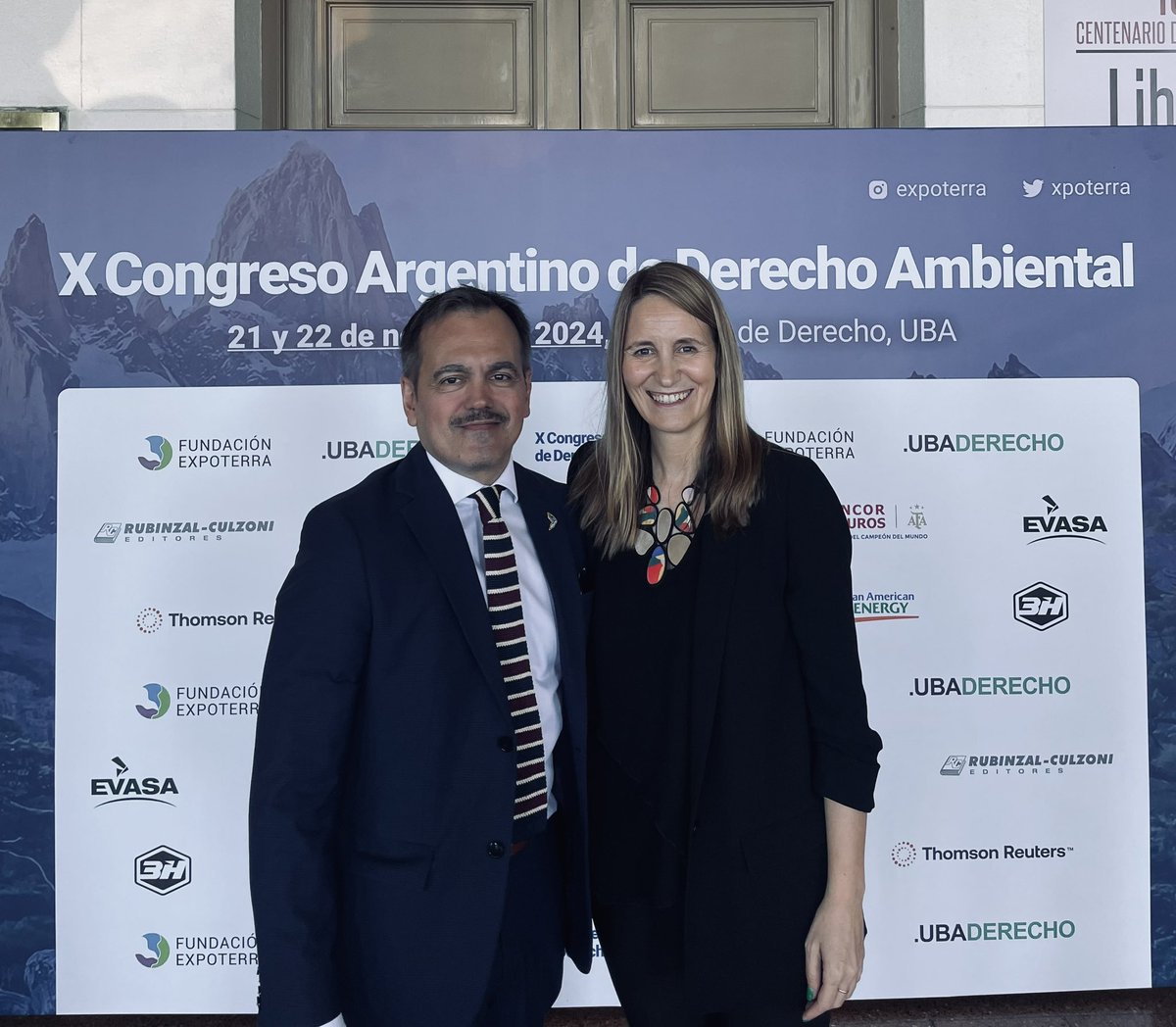 Con <a href="/FSagarna/">Fernando</a> en el X Congreso Argentino de Derecho Ambiental <a href="/xpoterra/">Expoterra</a>