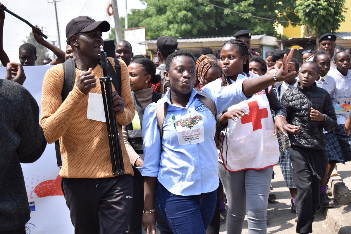 Some highlights from our HealthRight Kenya team celebrating World Mental Health Day last month 🎉🙌🇰🇪🌍