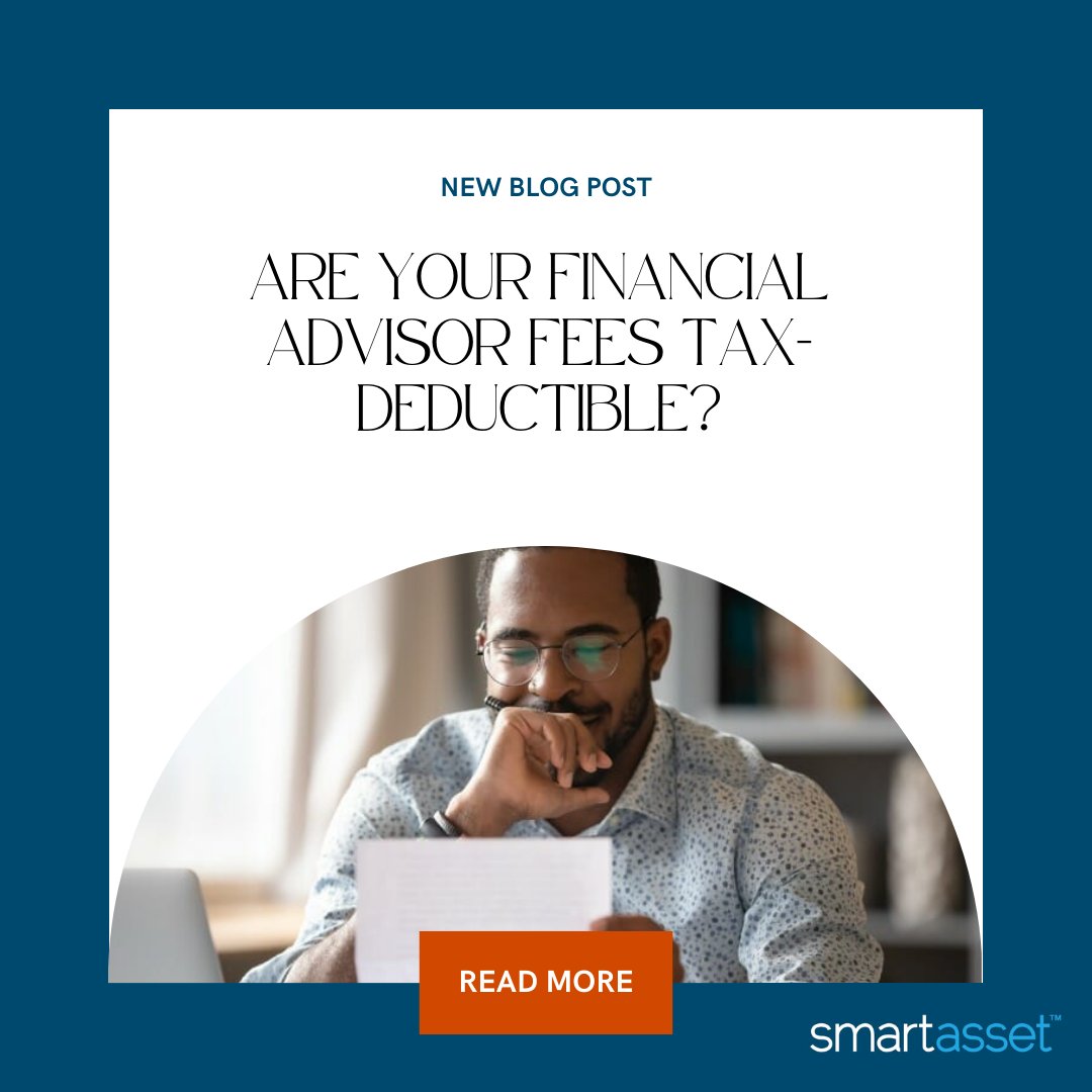 SmartAsset on X: “Are financial planning fees tax-deductible