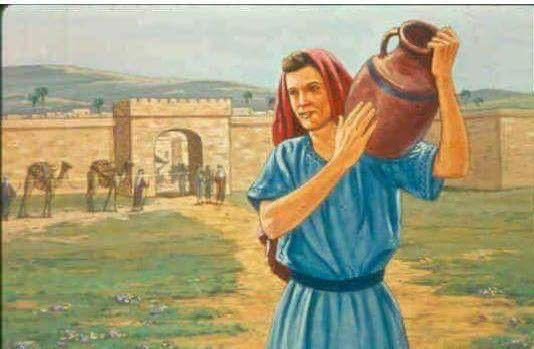 أستدعى  أحد الملوك، الشعراء إلى قصره فصادفهم شاعرٌ فقير بيده جرّه فارغة كان  متوجهاً بها إلى البحر ليملأها ماء فرافقهم الأخير إلى قصر الملك 
 إلى أن وصلوا القصر، وقد بالغ الملك في إكرامهم والإنعام عليهم
 
ولما رأى الملك الرجل وعلى كتفه الجره وثيابه الرثه، سأله :

من أنت ؟ وما