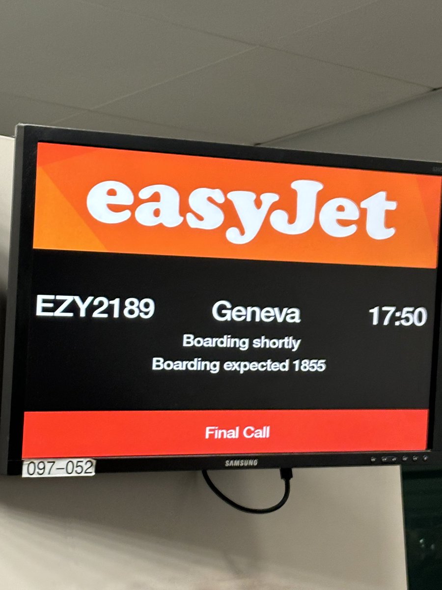 If you want a ruined weekend go by <a href="/easyJet/">easyJet</a> - yet another announcement on delayed boarding 🙄
