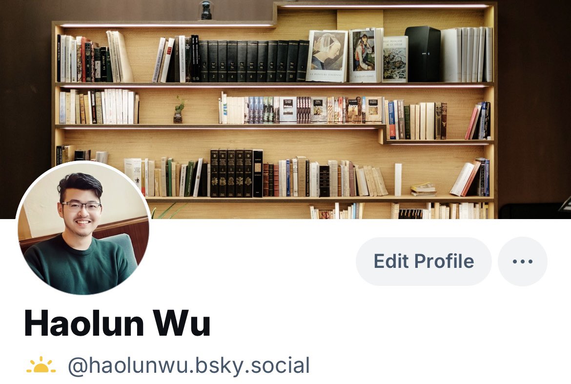 Moving my research media from "X" to BlueSky: bsky.app/profile/haolun…