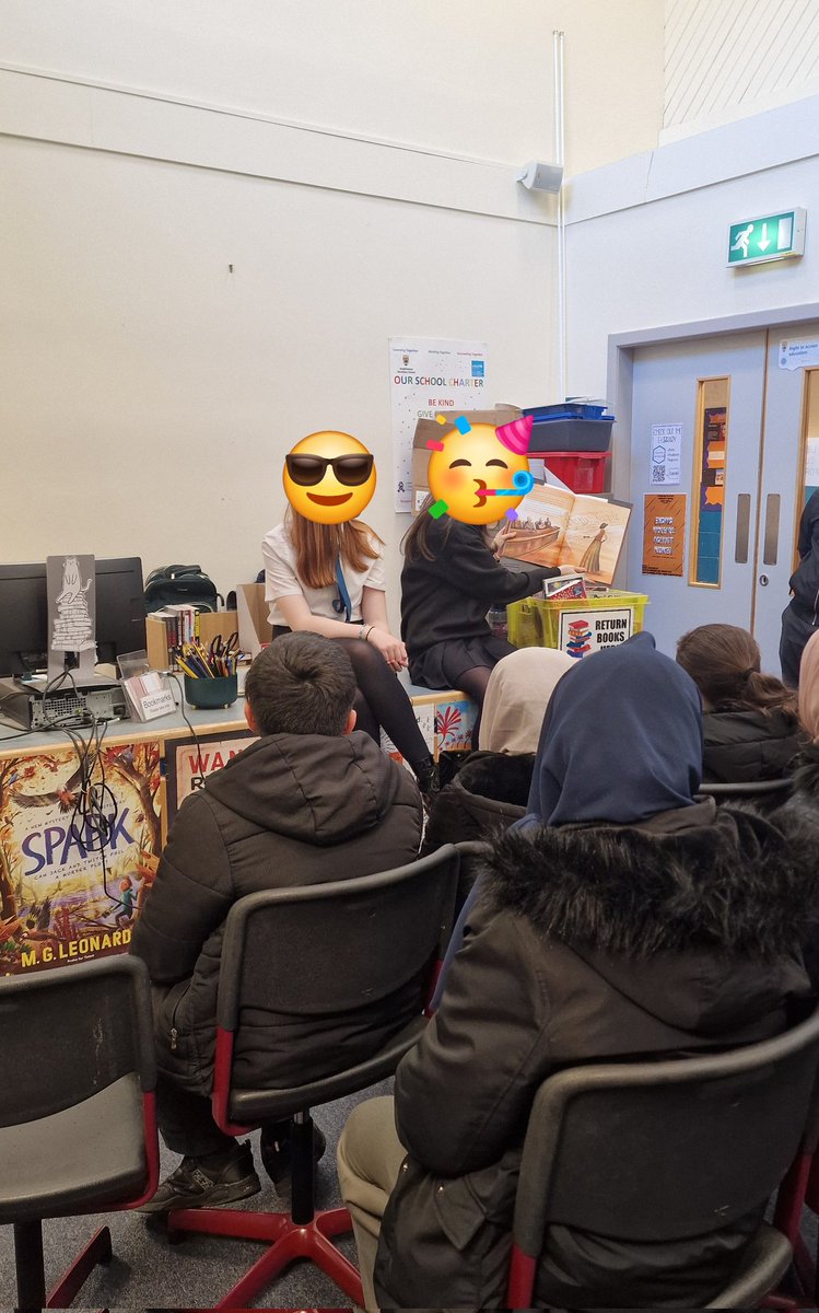 Knightswood School Library tweet media