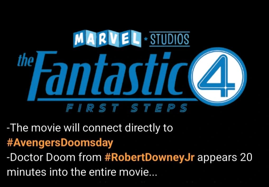 New Short Rumor for #TheFantasticFourFirstSteps from my sources patreon this time.