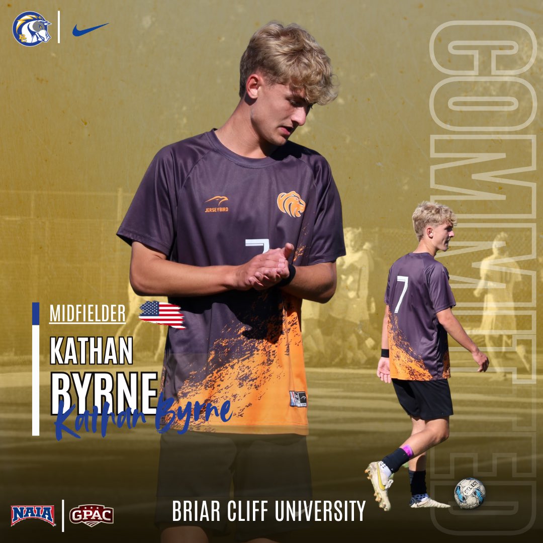 𝓒𝓸𝓶𝓶𝓲𝓽𝓽𝓮𝓭! 📝

Kathan Byrne has commited to the Chargers! 

Kathan is a midfielder from Mountain Home, Idaho. He comes from Idaho Rush who will join us next fall. We are excited to have Kathan on campus!

Welcome Kathan 🇺🇸⚽️ 

#BattleOn 🐴🔵🟡