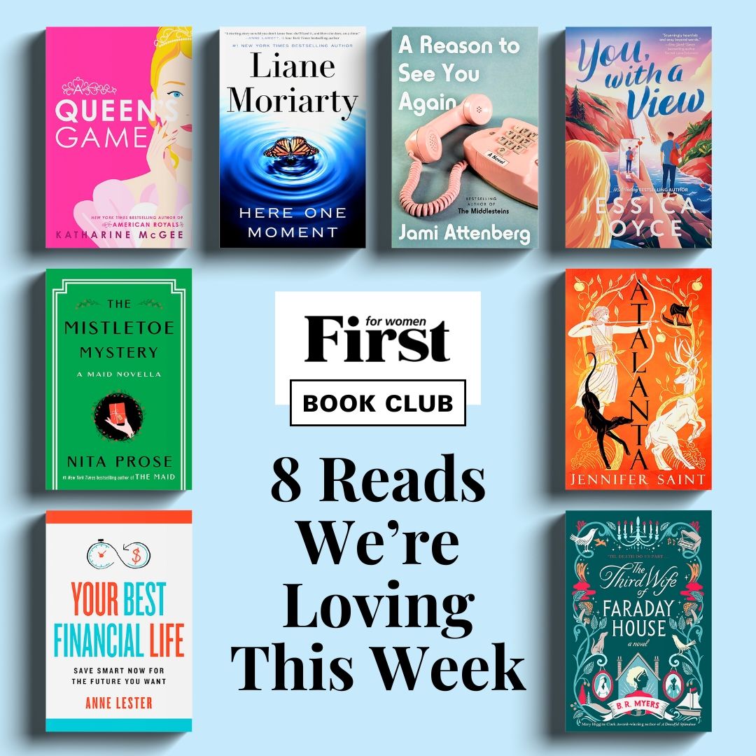 FIRST for Women Magazine (@firstmag) on Twitter photo Get ready to cozy up this weekend! FIRST editors are sharing their favorite books right now from <a href="/katharinemcgee/">Katharine McGee</a>, <a href="/jamiattenberg/">jami attenberg</a>, #BRMyers, <a href="/NitaProse/">Nita Prose</a>, <a href="/LianeMoria/">Liane Moriarty</a>, #AnneLester, <a href="/JennySaint/">💕🫶🏽𝓙𝓮𝓷𝓷𝔂💦💞</a> and #JessicaJoyce. See the full list here: bit.ly/3V6lsG5 Get ready to cozy up this weekend! FIRST editors are sharing their favorite books right now from <a href="/katharinemcgee/">Katharine McGee</a>, <a href="/jamiattenberg/">jami attenberg</a>, #BRMyers, <a href="/NitaProse/">Nita Prose</a>, <a href="/LianeMoria/">Liane Moriarty</a>, #AnneLester, <a href="/JennySaint/">💕🫶🏽𝓙𝓮𝓷𝓷𝔂💦💞</a> and #JessicaJoyce. See the full list here: bit.ly/3V6lsG5