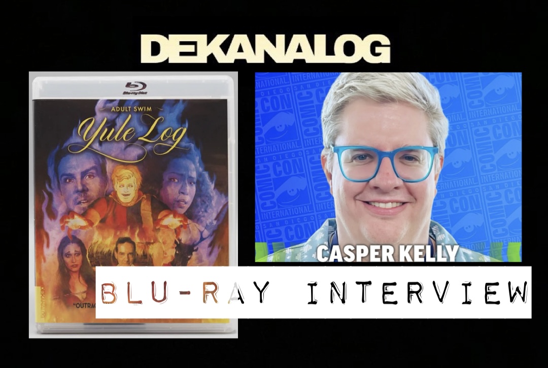 Today on the channel, I talked to <a href="/heyCasperKelly/">Casper Kelly</a> (TOO MANY COOKS) about the new Blu-ray release of his debut film ADULT SWIM YULE LOG from <a href="/dekanalog_/">Dekanalog</a> and about movies in general. Super nice guy and we had a fun coversation: youtube.com/watch?v=XQgMm0…