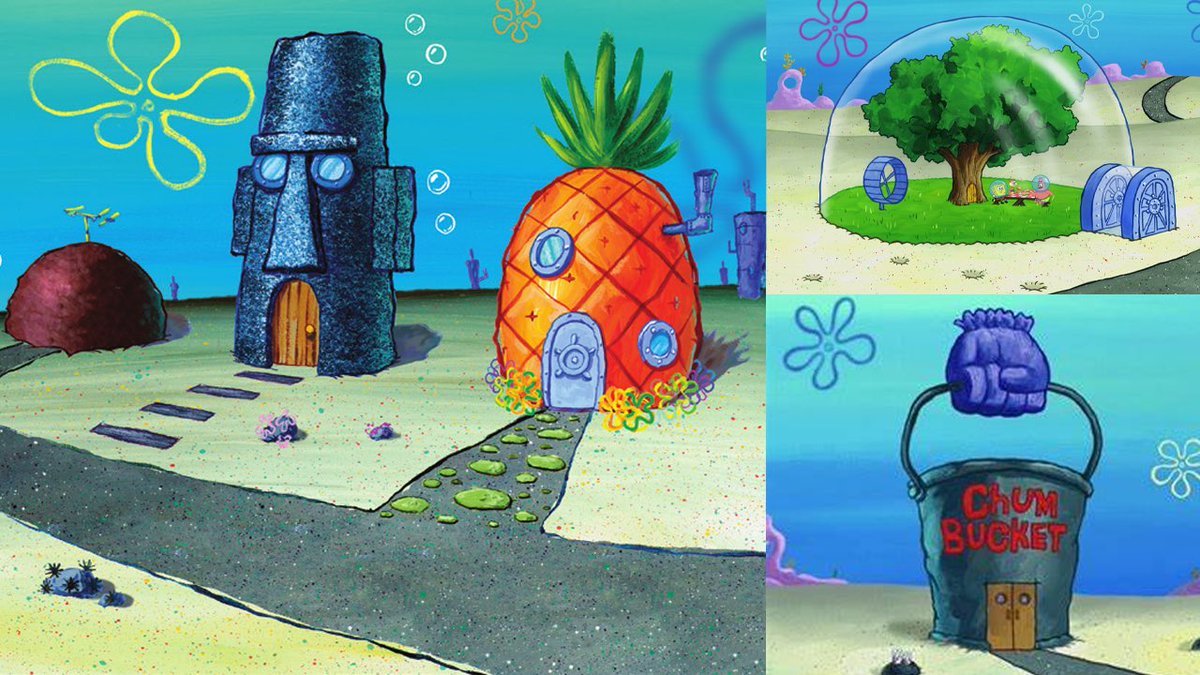 Look at this amazing SpongeBob-inspired plot!  Credit: Maverick Maruyama

#palia #hometour