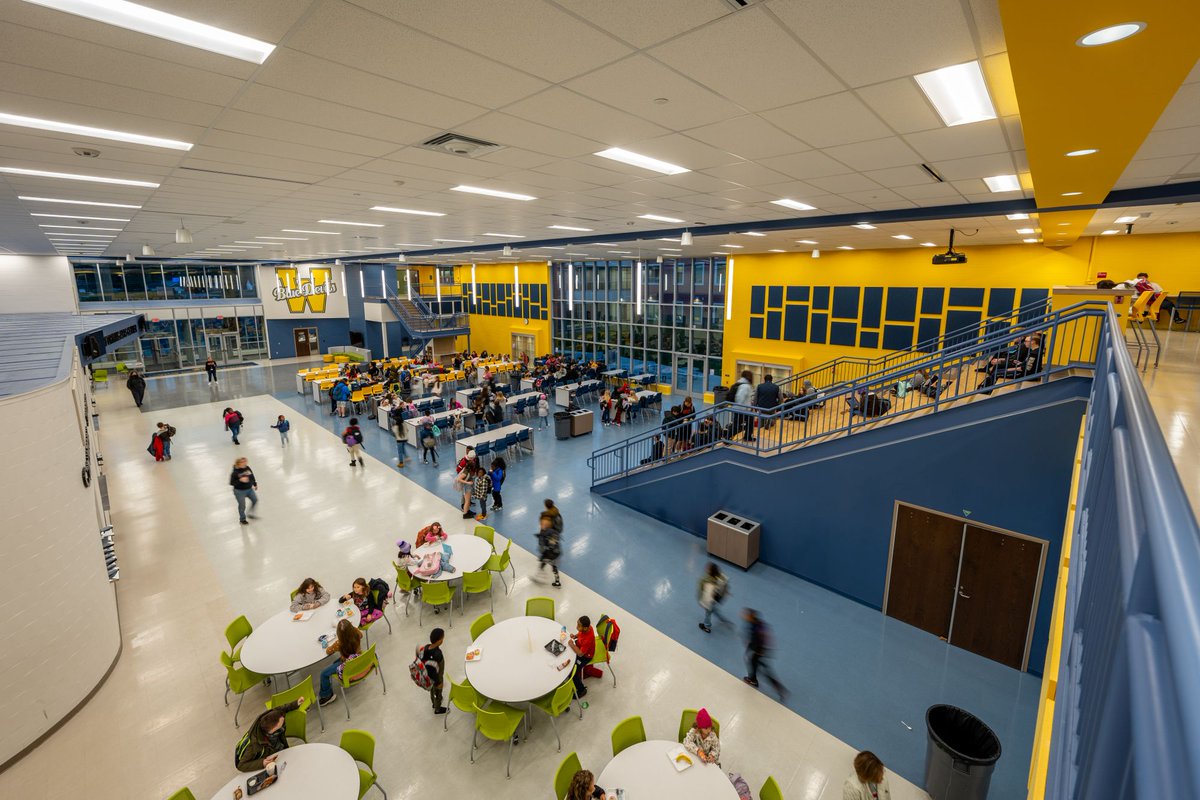 ThenDesignArch's tweet photo. We are thrilled to announce that the Campus of Wickliffe has recently achieved LEED Version 4 Silver Certification, by the @USGBC. The new campus features modern learning spaces and reflects a close mutual partnership with the community. Learn more here: https://t.co/mccPj7hrIk https://t.co/bcB8zyQJnf