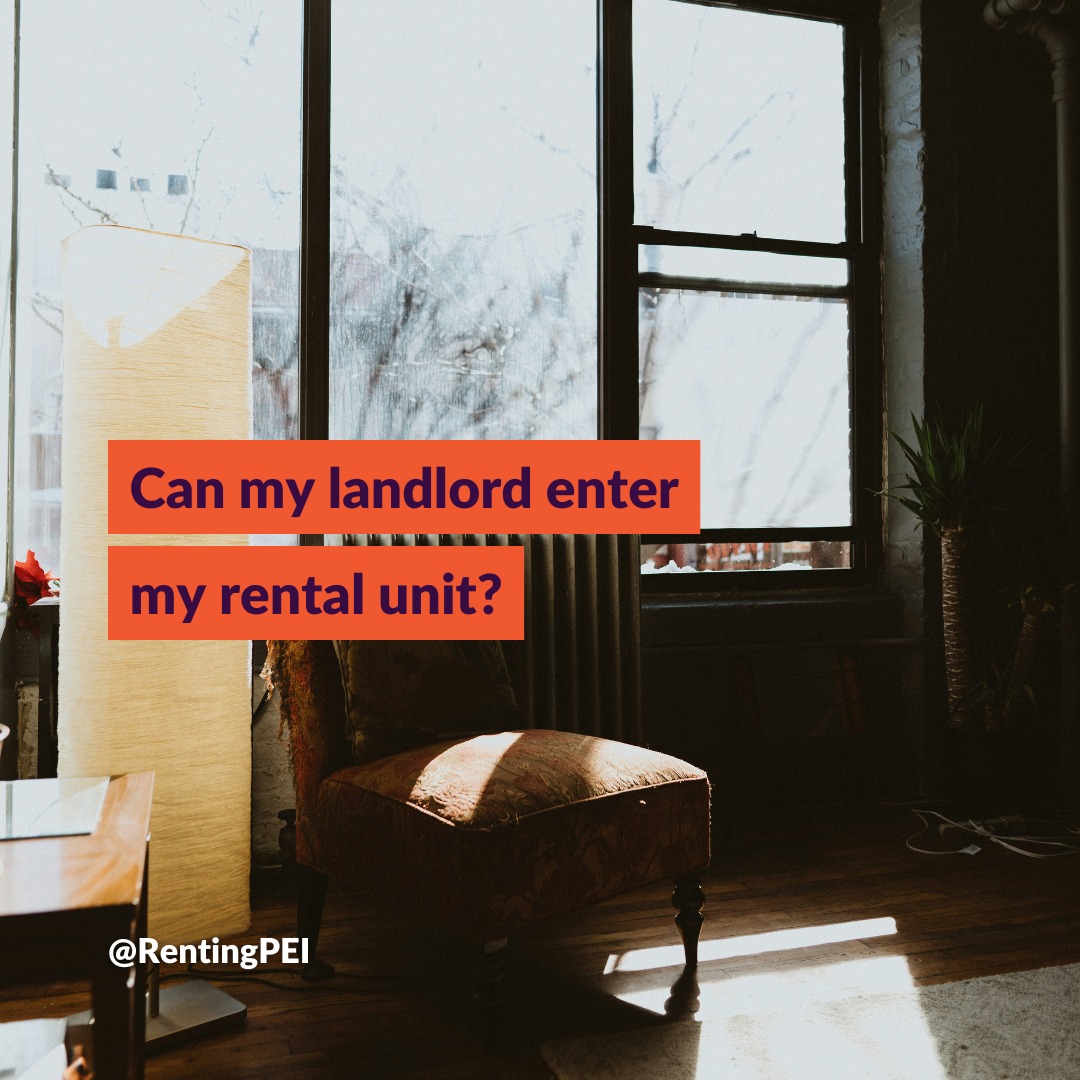 RentingPEI's tweet photo. You have right the to live without unreasonable disruptions. If your landlord wants to enter your rental unit:

📅 They must give at least 24 hours' written notice
⏰ They can only enter between 9 am and 9 pm
🚨 Exceptions: Emergencies only (like a water leak)

#PEI #Renting https://t.co/9GaL0kwuad