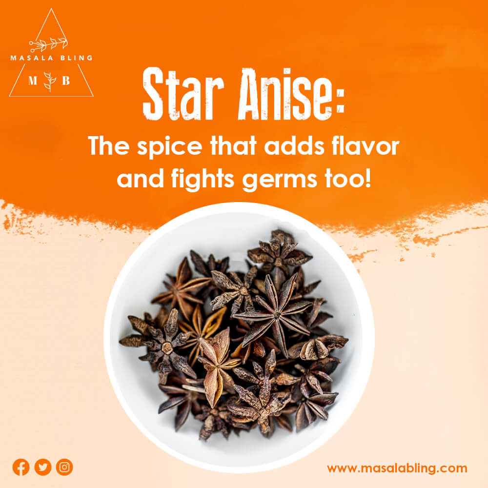 masalabling's tweet photo. Discover the fascinating journey of Star Anise!

Originating from China, this star-shaped spice has been cherished for centuries, not only for its unique flavor but also for its medicinal properties. https://t.co/WlfzWYBeS8