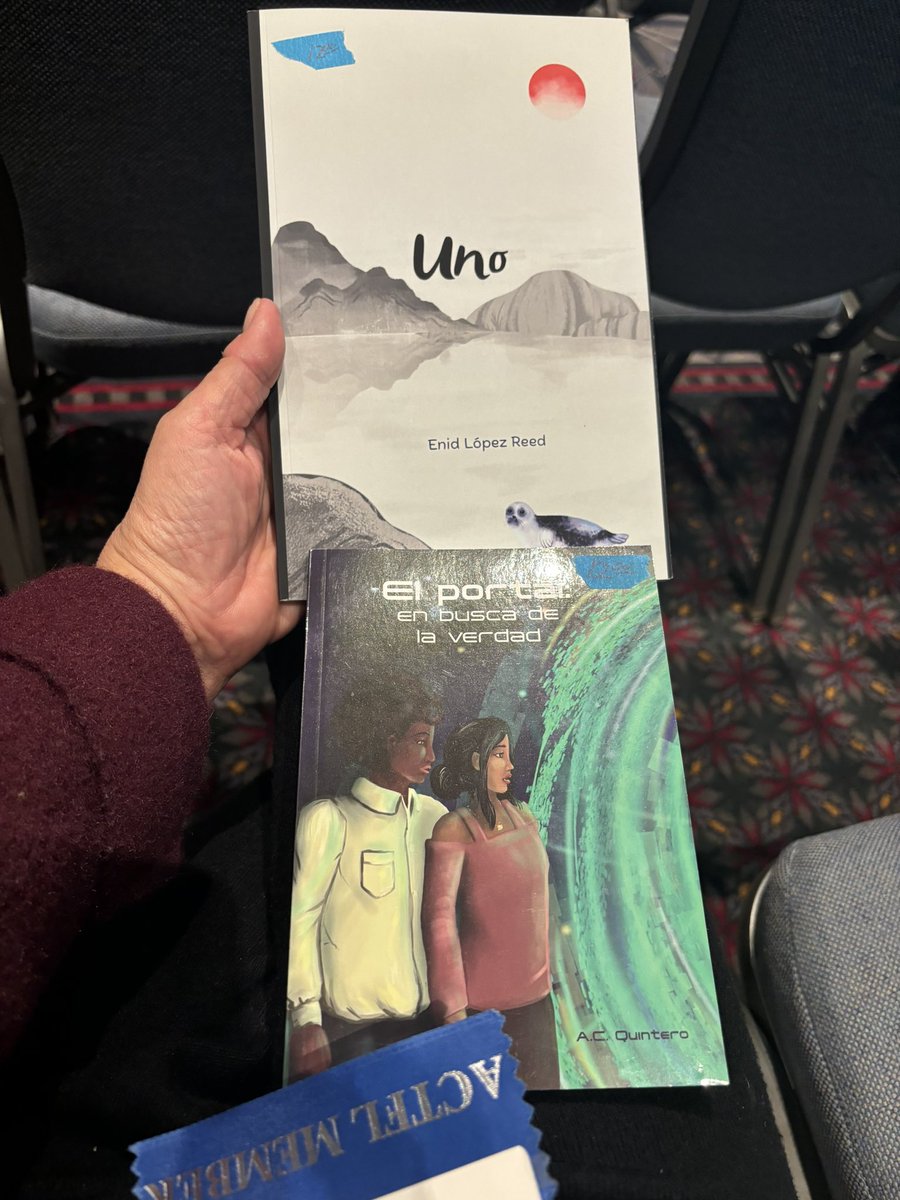 Supporting my author friends <a href="/klasekastellano/">A. C. Quintero</a> <a href="/108maestrareed/">Classroom108</a> <a href="/actfl/">ACTFL</a> 2024