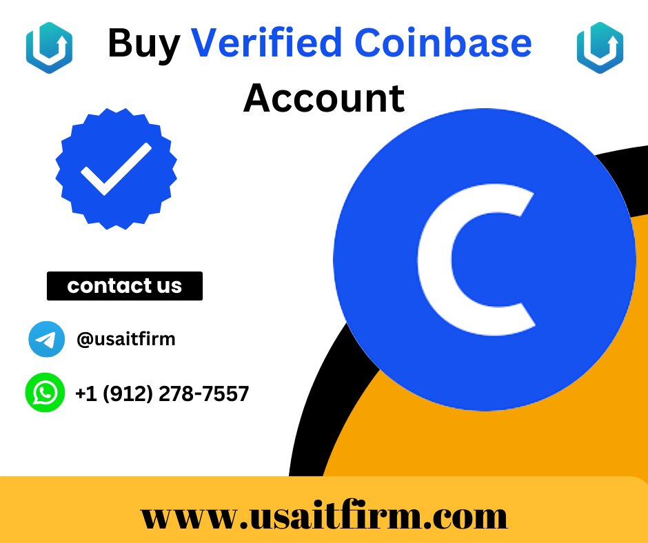 usaitfirm's tweet photo. Buy Verified Coinbase Account
#Coinbase 
#CoinbaseWallet  
#CoinbaseAccount
#VerifiedCoinbaseAccount
#CryptoWallet

verify coinbase account
https://t.co/eMU2OS2b1P https://t.co/CT2XK7wiFe