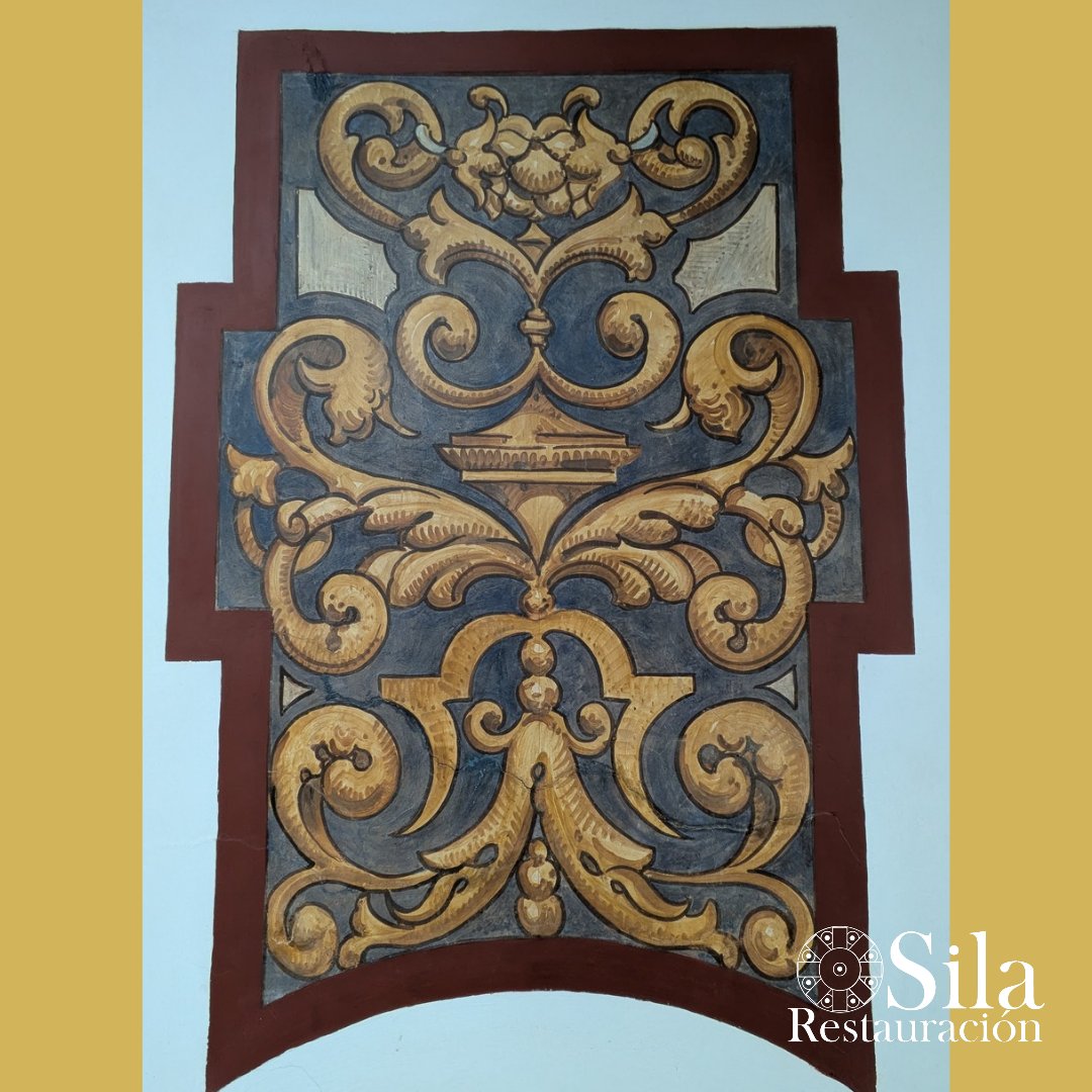 silarestaura's tweet photo. 🟠NUEVO PROYECTO 
Desde principios de mes estamos llevando a cabo la restauración de las pinturas murales y azulejos cerámicos del Mercado de Abastos de Lebrija.
Un proyecto nuevo, con profesionales a la altura del trabajo que están realizando. 
¡Seguiremos posteando los avances! https://t.co/n3AEOA8sRt