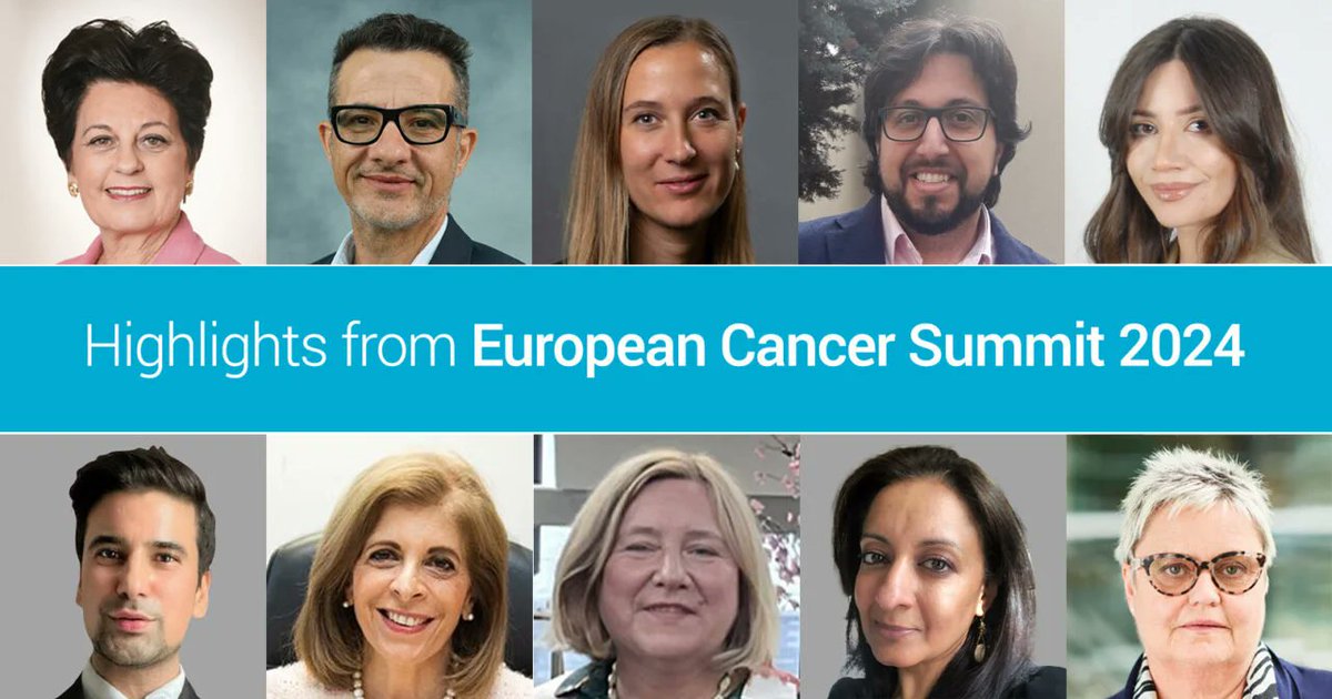 oncodaily's tweet photo. 📌Highlights from European Cancer Summit 2024: Day 1 

The European Cancer Summit 2024, held on November 20-21 in Brussels and virtually, focuses on "United Against Cancer: Forging New Frontiers." The event also featured a Showcase Event on November 22 for the smartCARE and PROTECT-EUROPE projects, highlighting innovations in cancer care and prevention.

https://t.co/m1yATR99We

@EuropeanCancer @SKyriakidesEU @ElisaAgostinett @AndreasC466 @YMargaryan34808 @Chris_PouliosMD @IrfanMLone @IreneNorstedt

#Cancer #CancerCare #Innovation #EuropeanCancerSummit #HealthcareDisparities #MedEd #MedX #MedNews #Health #Medicine #OncoDaily #Oncology