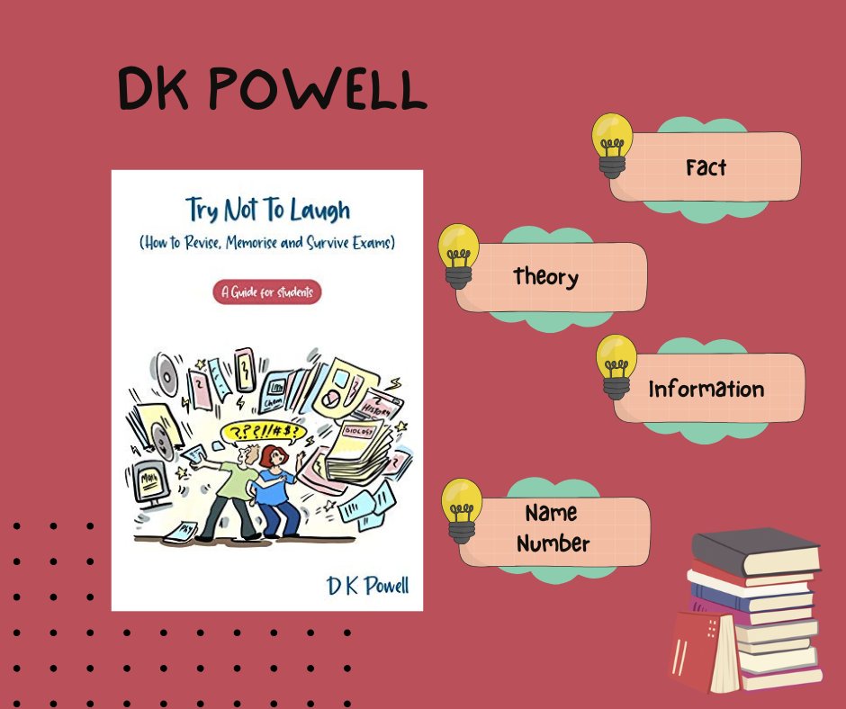 "Try Not To Laugh" is packed with fun, easy techniques to help you remember anything—and fast. These methods are so hilariously effective, you might even find yourself laughing during the test (don’t worry, it’s a good thing). 😄

Available on:
amzn.eu/d/9lI6hH1