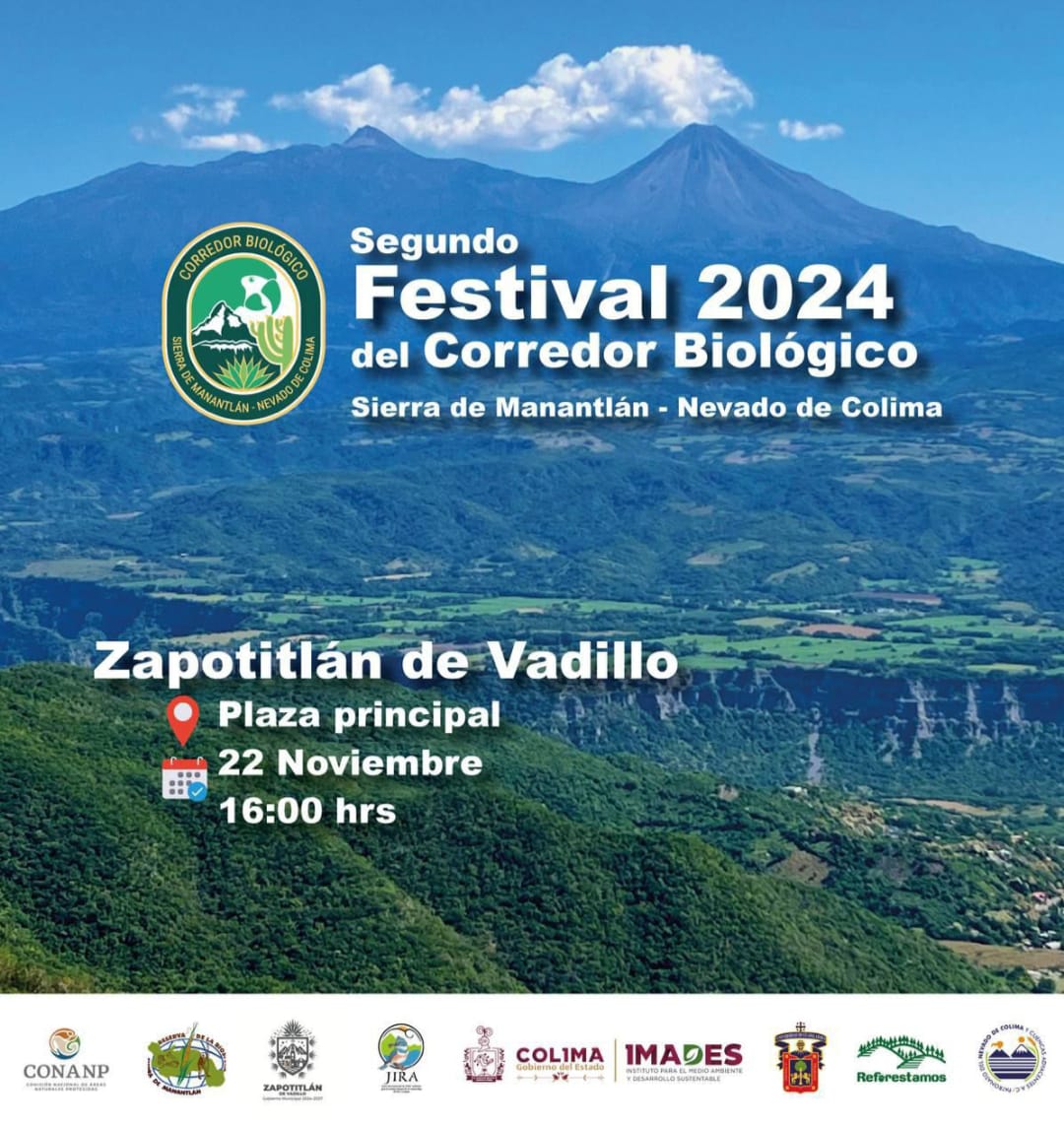 🥳¡Estamos listos para las actividades en el Segundo #Festival de #CorredorBiológico #SierradeManantlán - #NevadoDeColima! Nos vemos para conocer los productos locales de esta región, que están producidos con prácticas #sustentables. <a href="/ReforestamosMx/">Reforestamos México</a> <a href="/IMADESCOL/">IMADES Colima</a> <a href="/CONANP_mx/">CONANP</a>