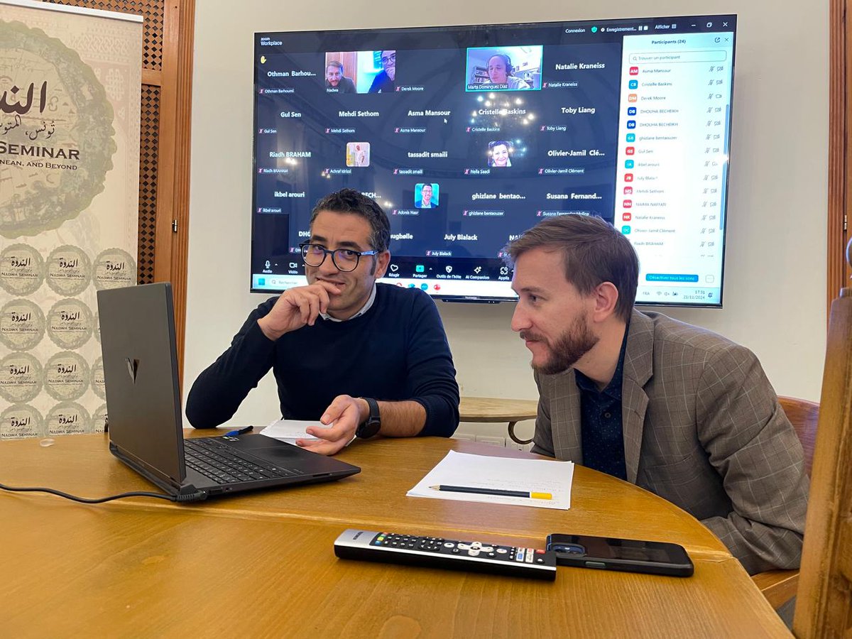 ChachiaE's tweet photo. It was a pleasure to have Prof. Peter Kitlas as our speaker in the Nadwa Seminar series of hybrid talks. Thank you Prof. Kitlas for the magnificent lecture and thanks to the participants, both in person and on Zoom, for enriching the discussion!
@PKitlas https://t.co/huGN6HKcA3