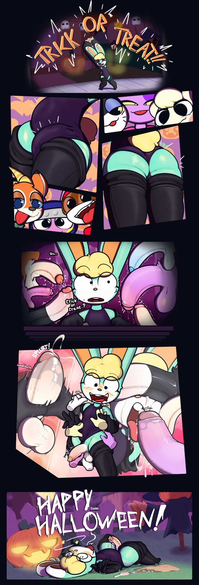 Trick or treating while wearing skimpy outfits may result in you becoming everyone else's treat~
Hm? It's November and I'm very late? No idea what that means!