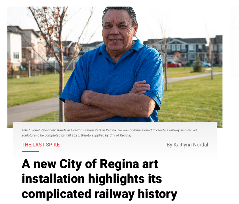 EFN Media (@efnewsonline) on Twitter photo Art can be more than just something pretty to hang on a wall, it can be used to educate – just ask Lionel Peyachew.
READ MORE: eaglefeathernews.com/2024/11/19/a-n…
#rail #sask #regina #bison #art Art can be more than just something pretty to hang on a wall, it can be used to educate – just ask Lionel Peyachew.
READ MORE: eaglefeathernews.com/2024/11/19/a-n…
#rail #sask #regina #bison #art