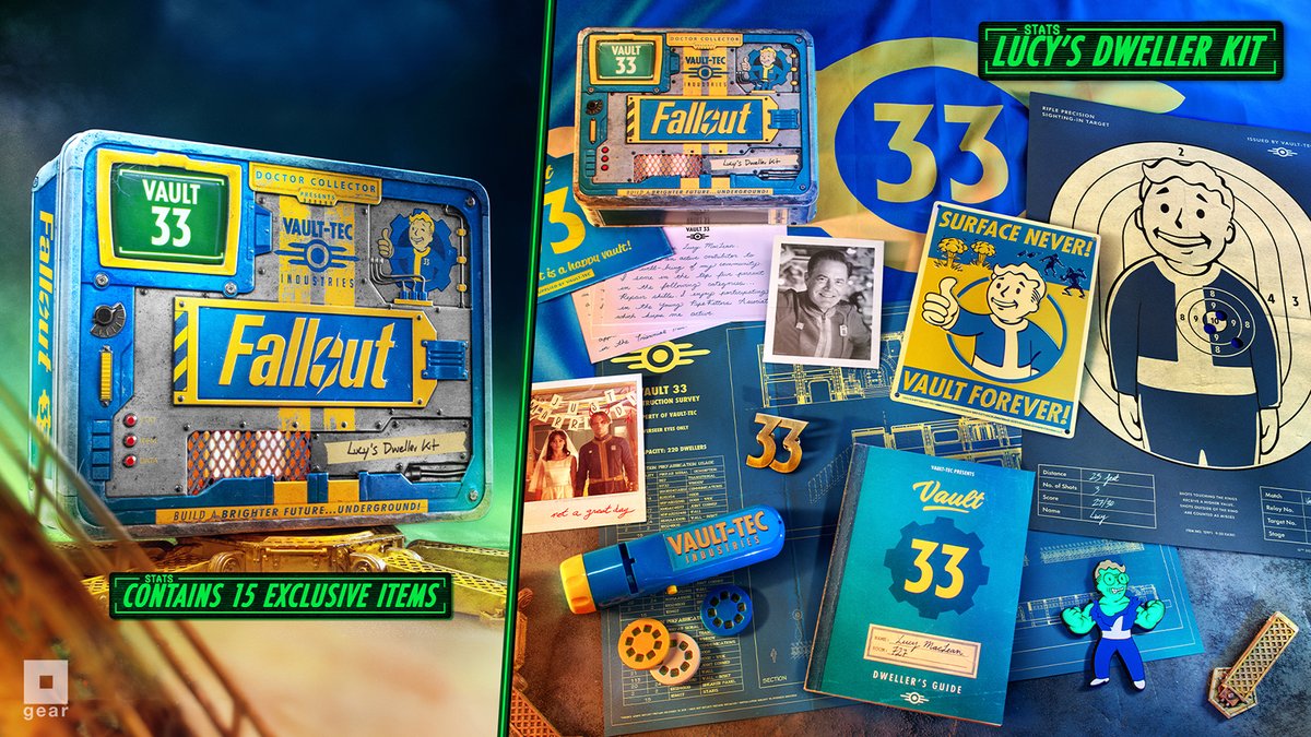 Own a piece of @Fallout history with Lucy