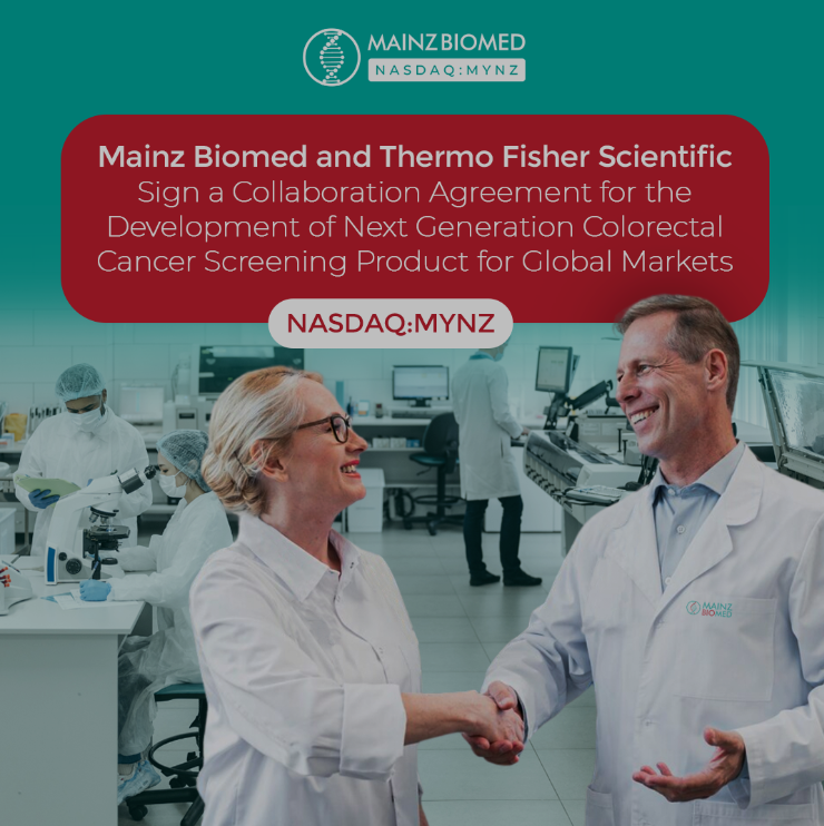 JessicaFlo60427's tweet photo. Thermo Fisher + Mainz Biomed = a powerhouse in early cancer diagnostics.

 Biotech innovation is alive and well at $MYNZ.

#AskShadow $RIOT #fishtanklive #Inheritance $FBRX $HOLO $WIMI  #SonicMovie3 $TSLA #grandefratello https://t.co/Y6KiXnMjje