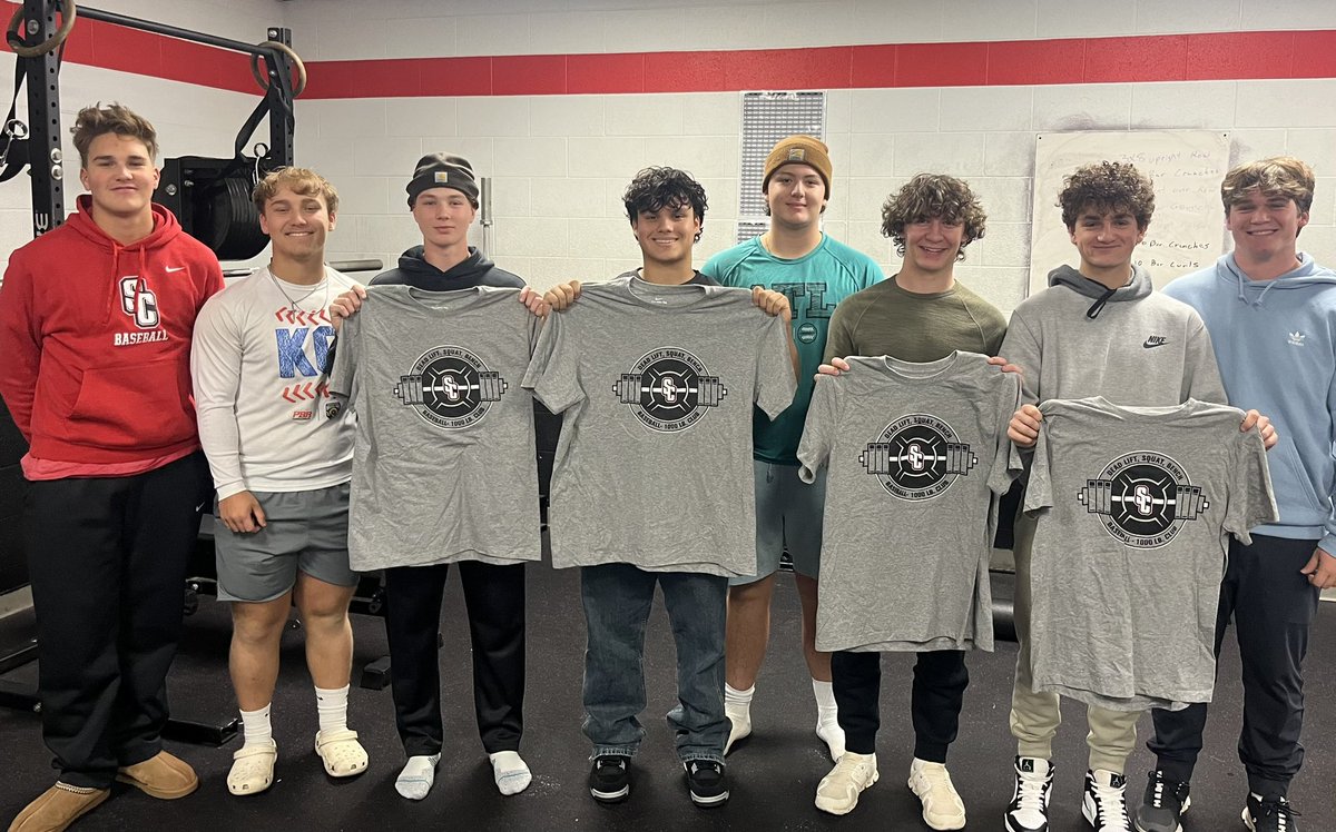 Redhawks Baseball (@redhawks_7aaaa) on Twitter photo 5 new members of the 1000lb. Club! Proud of ya men! Tough shirt to earn. <a href="/PrestonStew_4/">Preston Stewart</a> <a href="/JpSheehan23/">JP Sheehan</a> Andrew Jones, Peyton Morris, & <a href="/Easton_Young7/">Easton Young</a> (not pictured, bowling match) #theycreek 5 new members of the 1000lb. Club! Proud of ya men! Tough shirt to earn. <a href="/PrestonStew_4/">Preston Stewart</a> <a href="/JpSheehan23/">JP Sheehan</a> Andrew Jones, Peyton Morris, & <a href="/Easton_Young7/">Easton Young</a> (not pictured, bowling match) #theycreek