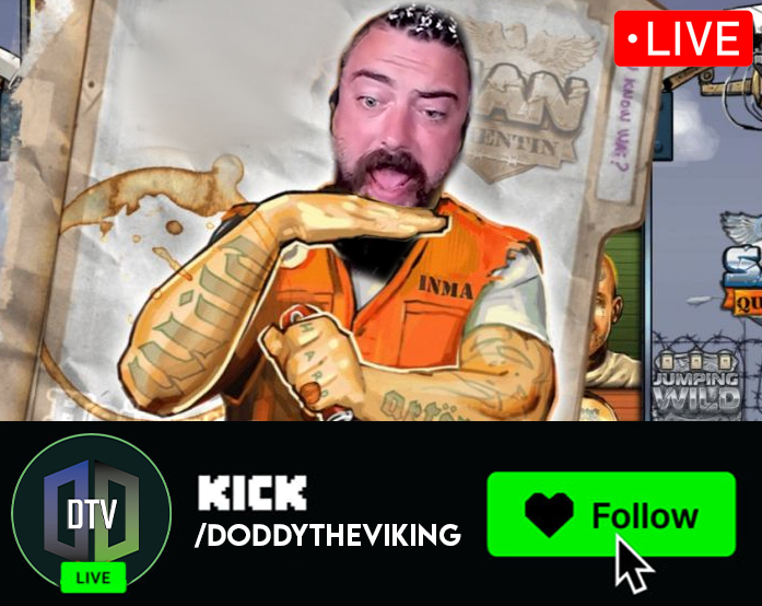 🤑I'M LIVE NOW ON KICK!🤑

Get in here for those FRIDAY VIBES!🎉

#giveaway ALL NIGHT!🫡

👀kick.com/doddytheviking