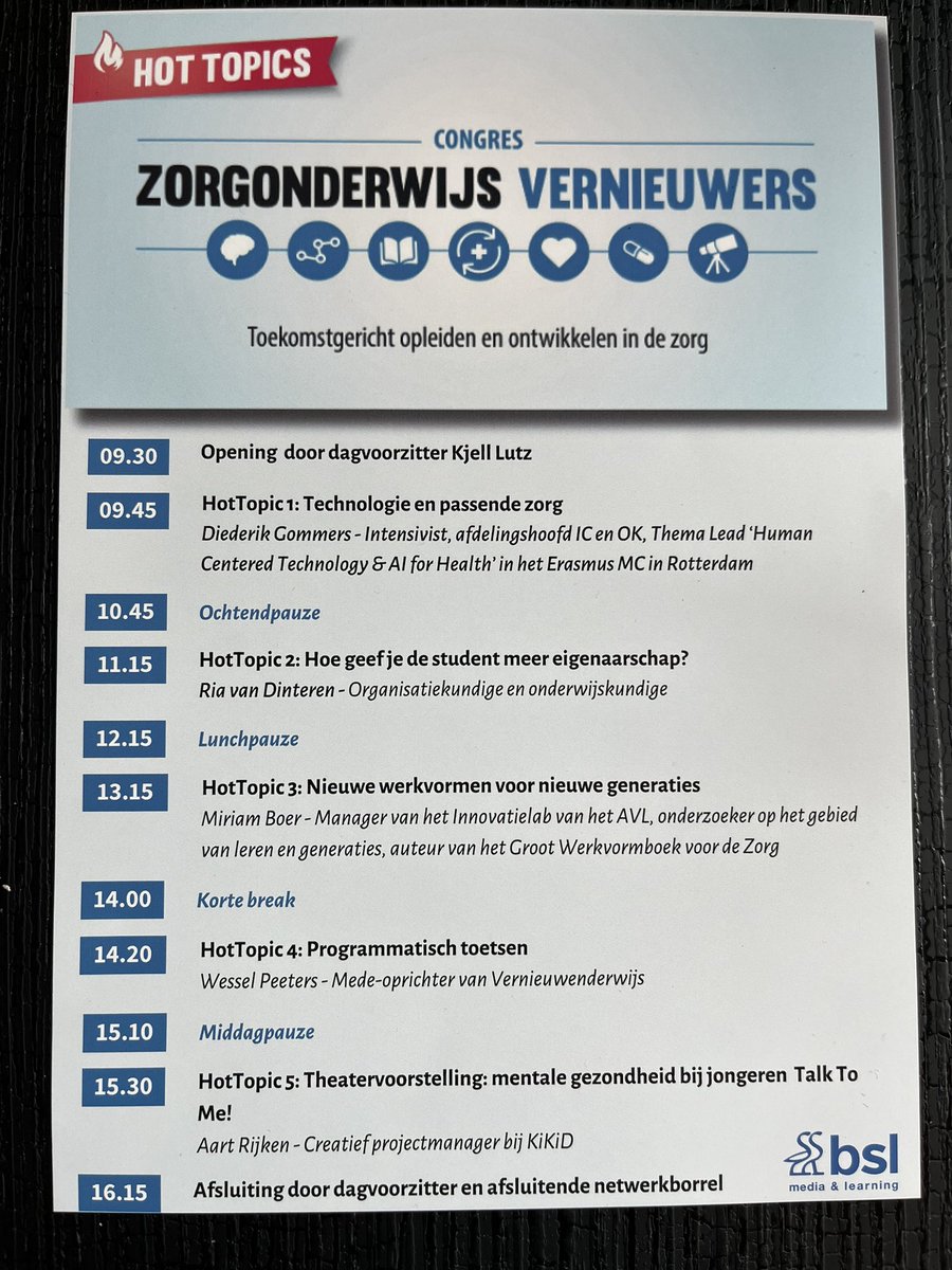 Joanne Mouthaan (@joannemouthaan) on Twitter photo Goede zorg begint bij goede kennis! Vandaag hebben we de #elearnings voor MBO&HBO Zorg en Welzijn, en WO&postmaster psychologie kunnen laten zien op het congres “#HotTopics in #Zorgonderwijs over van <a href="/BSL/">BSL Media & Learning</a>.
Wil je meer weten? Kijk dan op lnkd.in/eFmHc2dZ Goede zorg begint bij goede kennis! Vandaag hebben we de #elearnings voor MBO&HBO Zorg en Welzijn, en WO&postmaster psychologie kunnen laten zien op het congres “#HotTopics in #Zorgonderwijs over van <a href="/BSL/">BSL Media & Learning</a>.
Wil je meer weten? Kijk dan op lnkd.in/eFmHc2dZ