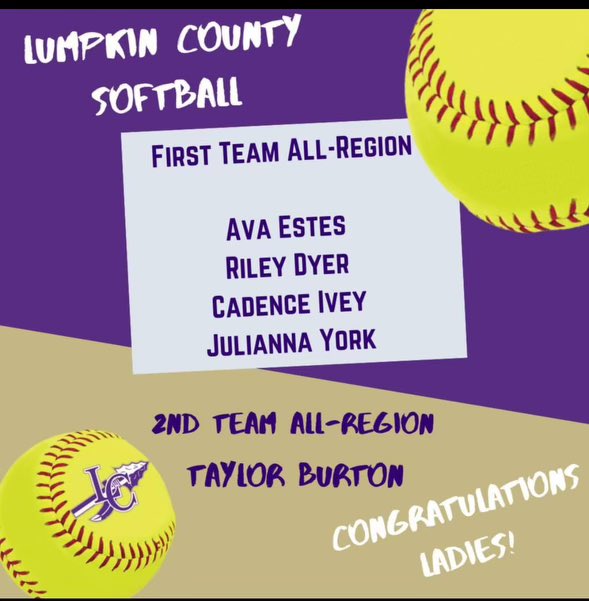 So grateful to be recognized as First Team All-Region!