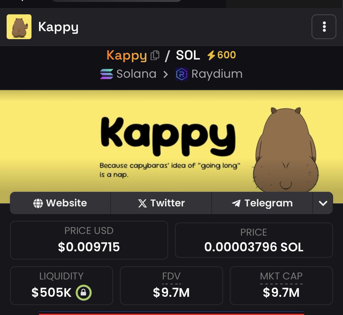 0ailab's tweet image. 4x

CA : CEhFvMotKm3zucKUBEHVvTaxQ4e9QVPaAjSfkzFLpump

Still early
#Kappy @kappybruh $Kappy