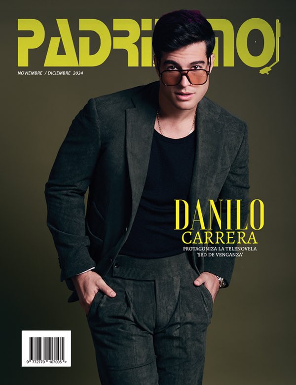 PadrisimoMag's tweet image. El actor ecuatoriano Danilo Carrera engalana la portada de Padrísimo Magazine, quien protagoniza la telenovela ‘Sed de Venganza’.

Visita: PadrisimoMagazine.com